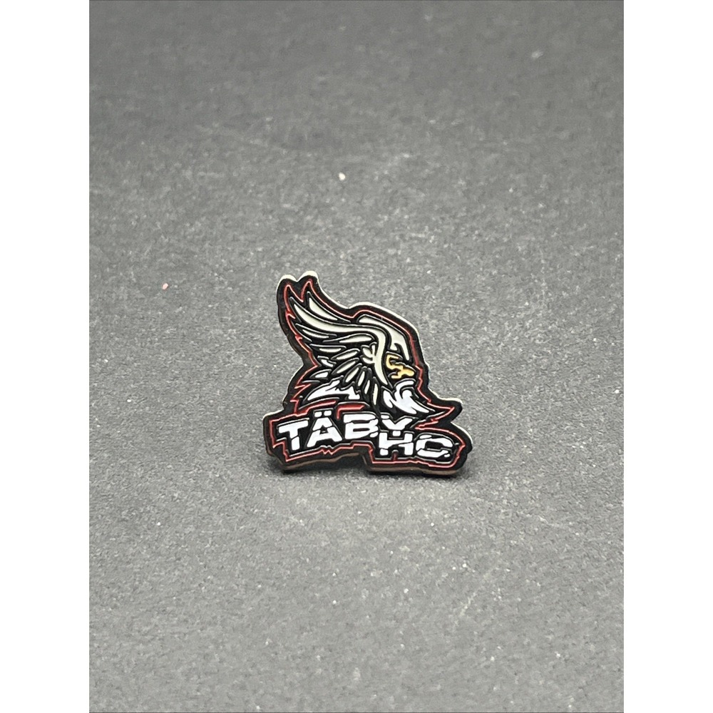 Täby HC Swedish Hockey Club Viking Thor Sweden Lapel Hat Pin